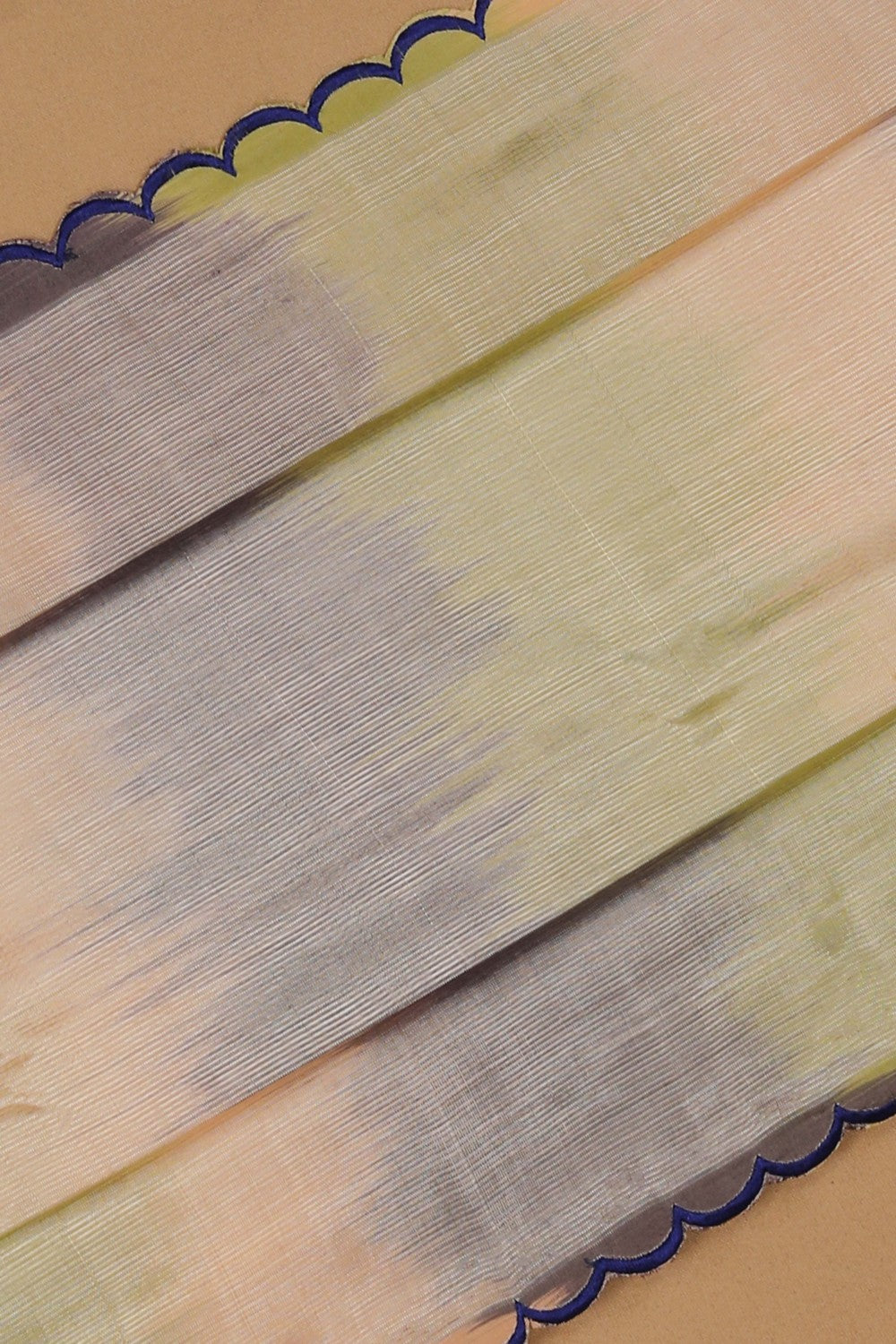 Image of Mangalgiri Silk Multi-Colour Saree